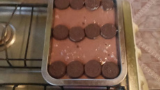 Torta de biscoito recheado