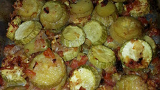 Abobrinha fácil de forno