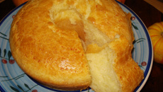 Bolo de queijo delicioso