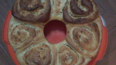 Flor de coco deliciosa (tipo rosquinha)