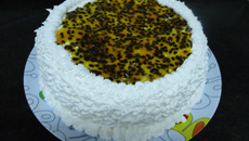 Bolo Mousse de Maracujá