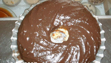 Cobertura de bolo ganache