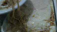 Lasanha de frango simples e rápida