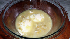 Ervilha com ovos (à portuguesa)