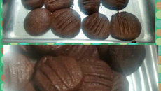 Biscoito fácil de chocolate