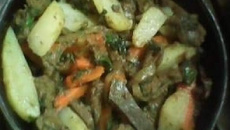 Fígado na mistura completa