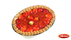 Pavê de Morango com Mousse de Chocolate