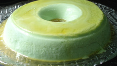 Pudim especial de limão