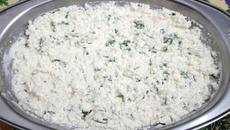 Pasta de queijo minas