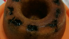 Bolo de milho cremoso com goiabada