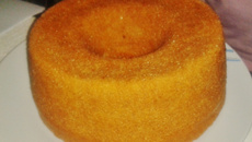 Bolo de leite condensado light