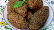 Quibe frito super prático