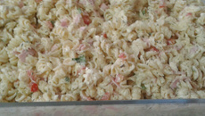 Macarrão pizza da Íris