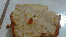 Bolo de maçã fofinho