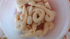 Biscoito de polvilho com coalhada ou iogurte natural