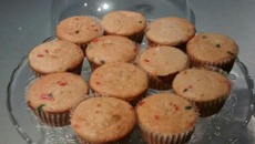 Muffin de Banana Com Canela