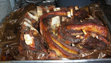 Costela ao Forno no Saco de Papel de Pão