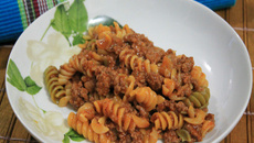 Macarrão de panela de pressão