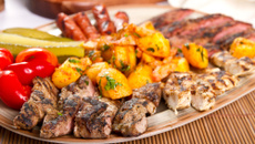 Churrasco expresso feito no forno