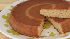 Bolo de coco low carb