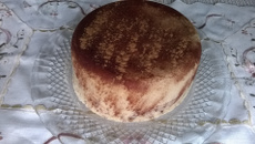 Bolo pão de banana de microondas