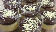 Escondidinho de leite ninho com nutella