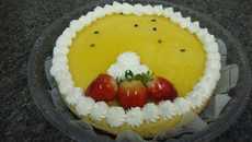 Torta de maracujá