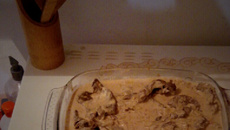 Bife de filé mignon cremoso