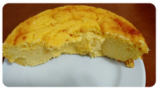 Bolo de espiga de milho verde diferente