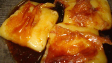 Queijo de manteiga com mel engenho