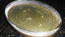 Souflé rápido de espinafre