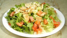 Salada fattoush Arabesco