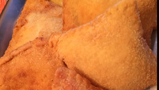 Pastel de pão de forma