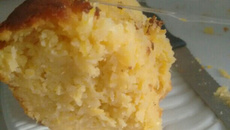 Bolo de milho sem farinha de trigo