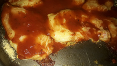 Frango à milanesa sem farinha de rosca e ovo