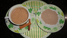 Capuccino delicioso - verdadeiro