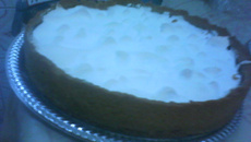 Torta de limão fácil da Caah