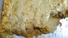 Torta de frango cremoso de liquidificador