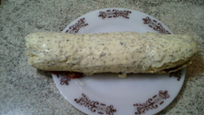 Rocambole salgado de frios