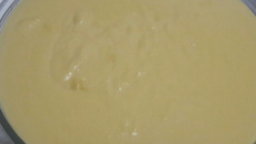 Mingau de milho em conserva