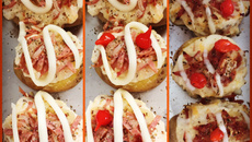 Batatas recheadas especiais da Dani