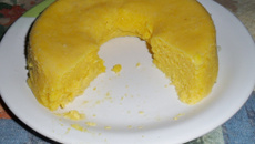 Pamonha em banho-maria