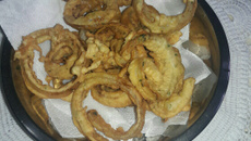 Massa para empanar berinjela e cebola