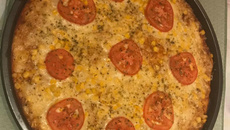 Pizza de liquidificador