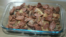 Churrasco na panela de pressão