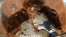 Bolo de chocolate original