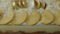 Torta de abacaxi cremosa