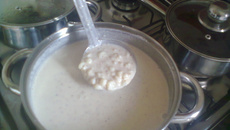 canjica cremosa da adriana