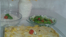 Filé ao creme de milho