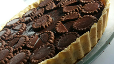 Torta de chocolate e limão siciliano